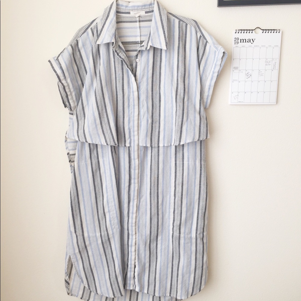 Mystree Striped Large Dress